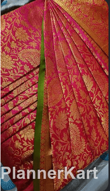 Saree pre-pleating portfolio banner